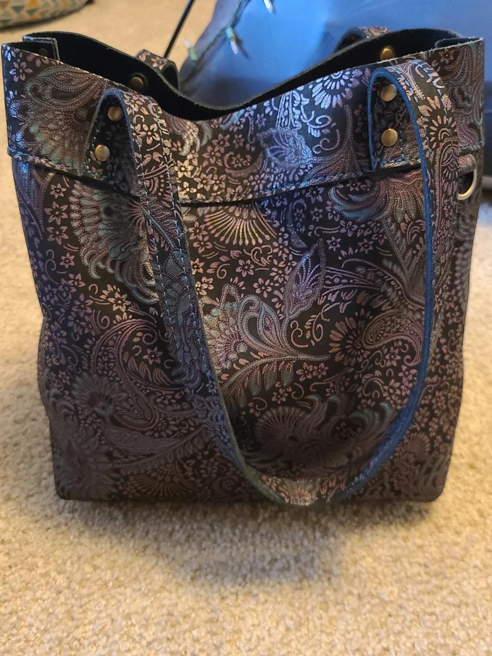 Portland Leather Masquerade Montana Tote